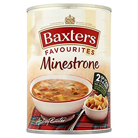 Baxters Soup Minestrone