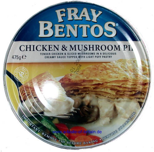 Fray Bentos Pies Chicken & Mushroom