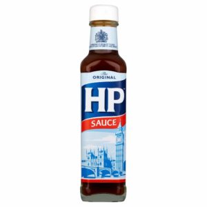 HP Sauce Glass Bottle