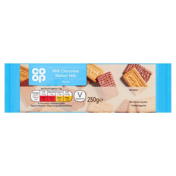 Co-op Malted Milk chocolate covered